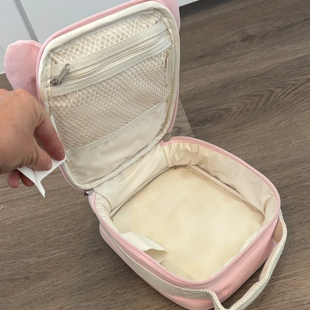 Pottery Barn Kids Pink Elephant Lunch Bag
